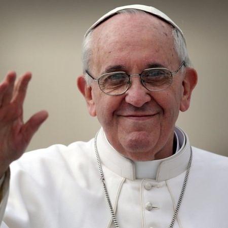 Fotografia do Papa Francisco, líder da Igreja Católica - Getty Images