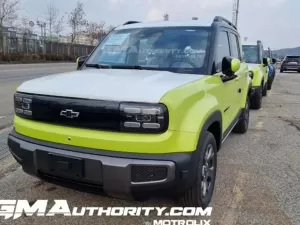 Flagra: novo SUV elétrico barato da Chevrolet aparece antes da hora