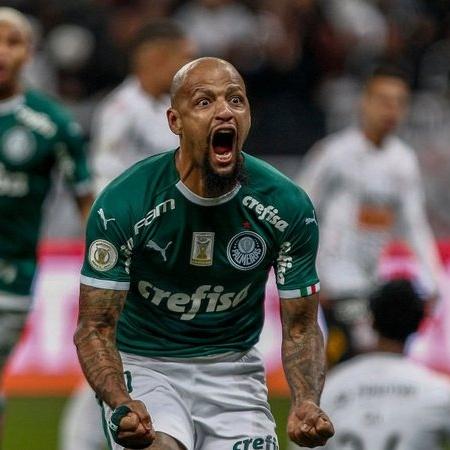 Felipe Melo em ação pelo Palmeiras - GettyImages