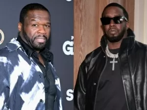 50 Cent debocha de Diddy após prisão e faz menção a detalhe comprometedor encontrado na casa do rapper