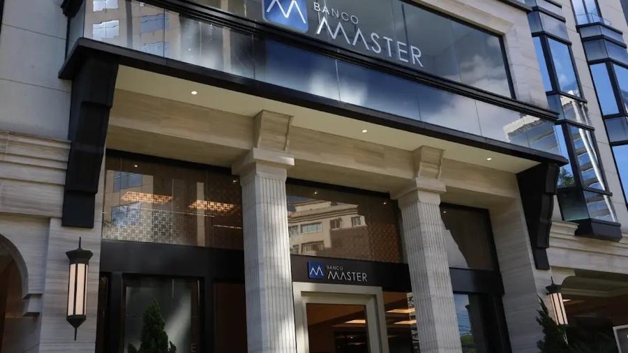 Sede do Banco Master, alvo de investigações no Supremo Tribunal Federal