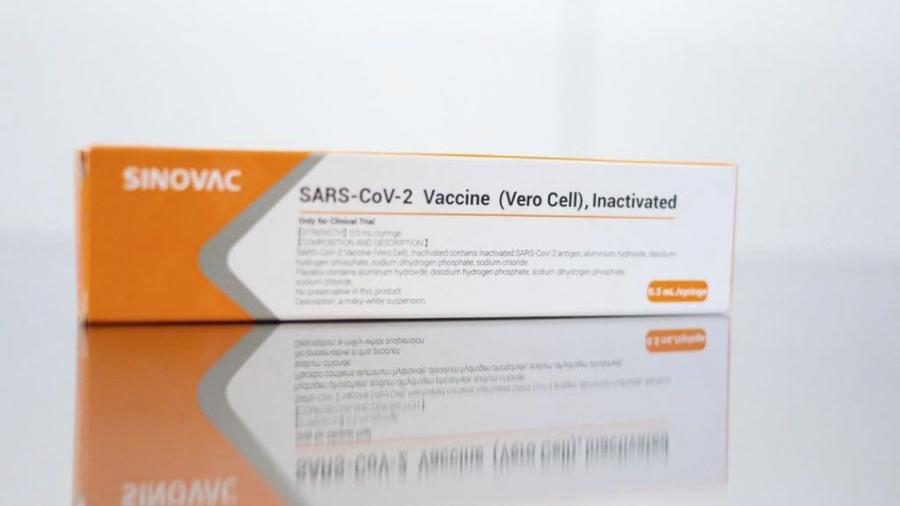 A Sinovac planeja fornecer produtos semifinalizados da vacina ao Instituto Butantan -                                 Divulgação/Governo de São Paulo                            