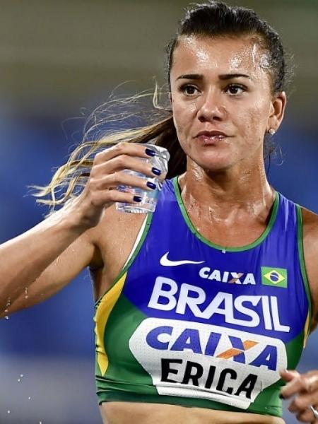                                  Erica Sena foi a primeira brasileira do atletismo a garantir vaga para os Jogos Olímpicos de Tóquio                              