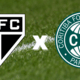 O pequeno risco do S&atilde;o Paulo contra o Coritiba