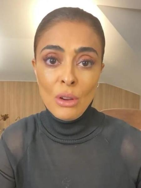 Juliana Paes fez vídeo respondendo a críticas por não se posicionar politicamente - Reprodução / Internet