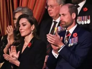 Kate volta à cena no Dia do Armistício honrando a tradição da papoula na lapela; entenda o “Poppy Appeal’