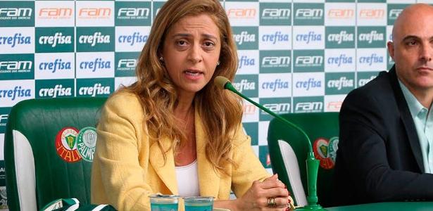 Leila Pereira voltou a falar sobre a polêmica frase de apoio a Alexandre Mattos - Cesar Greco/Ag. Palmeiras