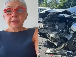 Cininha de Paula revela detalhes de acidente de carro