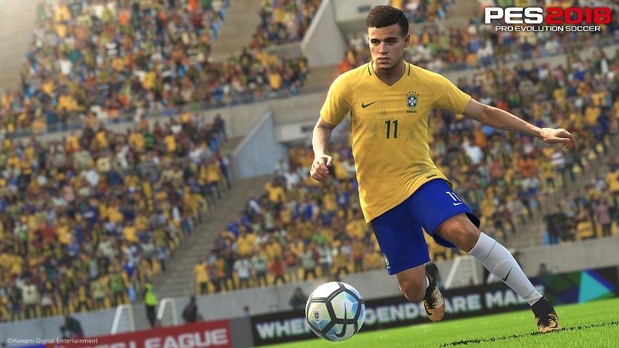 Após saída de Neymar do Barcelona, Philippe Coutinho se tornou a estrela da capa brasileira de "PES 2018 " - 