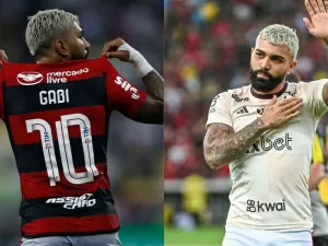 Após foto polêmica, Gabigol recebe punição do Flamengo e tem camisa 10 retirada