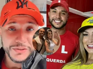 Modelo agradece marido de Andressa Urach após gravar vídeo adulto com a influencer