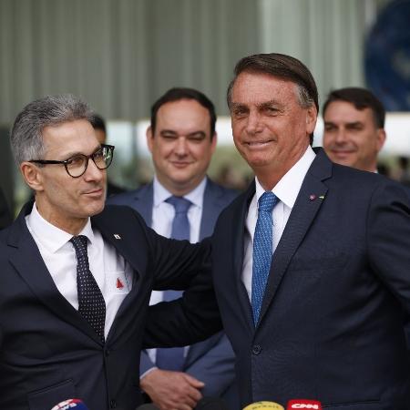 Zema se encontra com Bolsonaro
