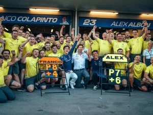 F1 - "Rápido e furioso": Imprensa argentina 'se derrete' por Colapinto após P8