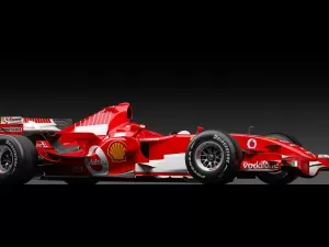 Última Ferrari de F1 de Michael Schumacher vai a leilão