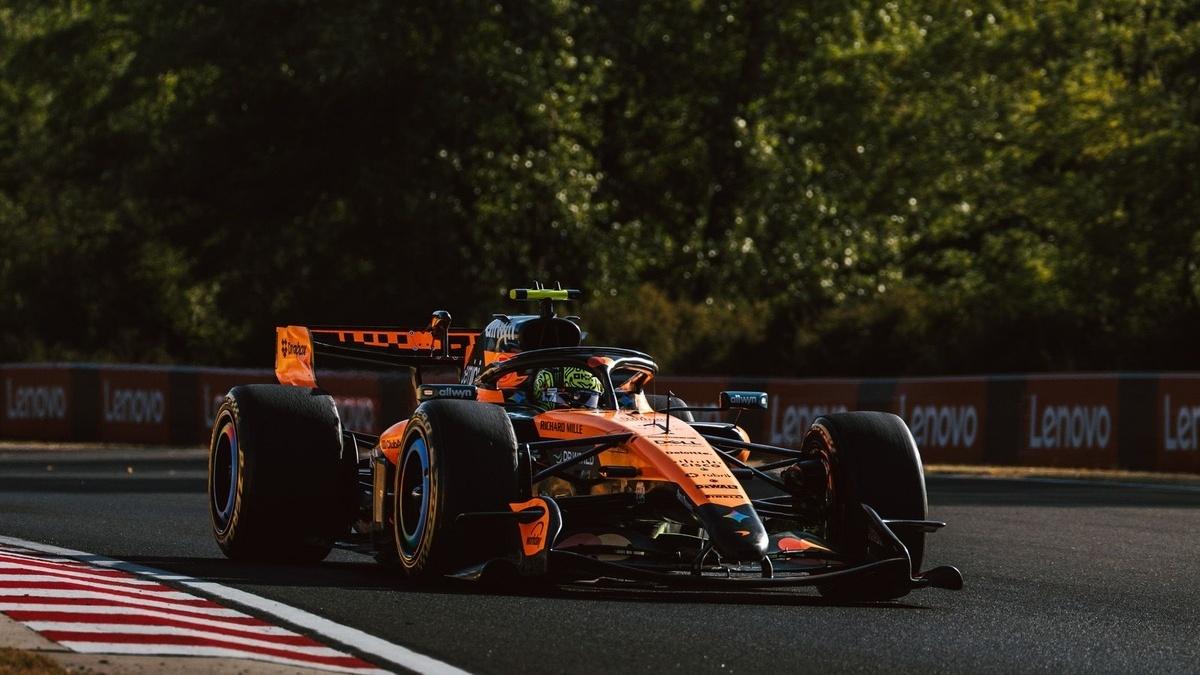 F1: Norris supera Ferraris e lidera TL3 na Hungria; Bortoleto é 11º
