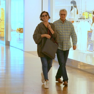 Lilia Cabral e marido (Foto: Edson Aipim/AgNews)