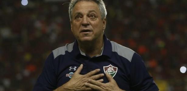 Partida entre Fluminense e Atlético-GO será marcada por "abraço" a Abel Braga  - Diego Nigro / JC Imagem