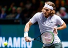 Tsitsipas é surpreendido e cai na segunda rodada de Roterdã - (Sem crédito)