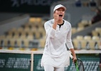 Hot Shot: Iga Swiatek faz grande jogada na vitória contra Halep; assista - (Sem crédito)