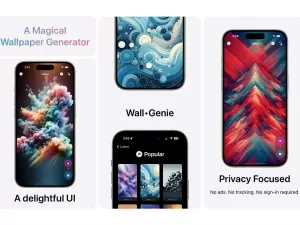 App Wall Genie usa IA para gerar wallpapers personalizados