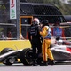 V&Iacute;DEO F1: Carro de Hulkenberg pega fogo a caminho do grid da corrida sprint do GP de Miami