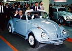 Novo carro popular pode ser nova jabuticaba - Lançamento do Fusca Itamar em 1993, no início dos “carros populares” (Foto: Divulgação)