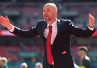 Erik Ten Hag segue com o futuro indefinido no Manchester United - Getty Images