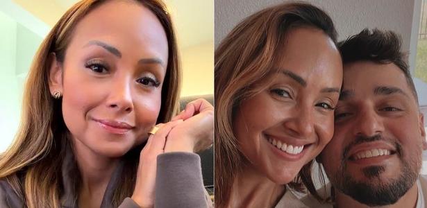 Bruna Karla negou crise no casamento com o músico Bruno Santos - undefined