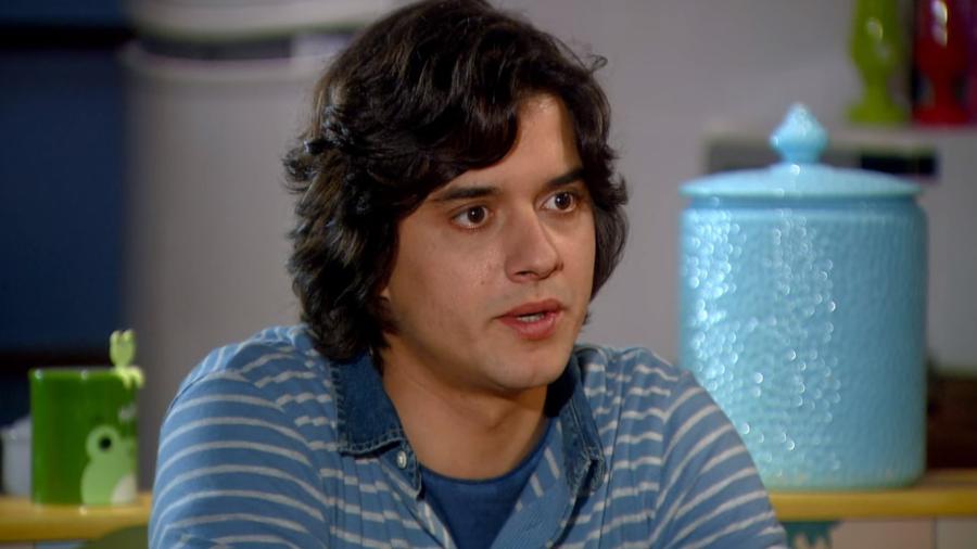 Júnior (Guilherme Boury) em cena de Chiquititas (Reprodução / SBT) - Reprodução / Internet