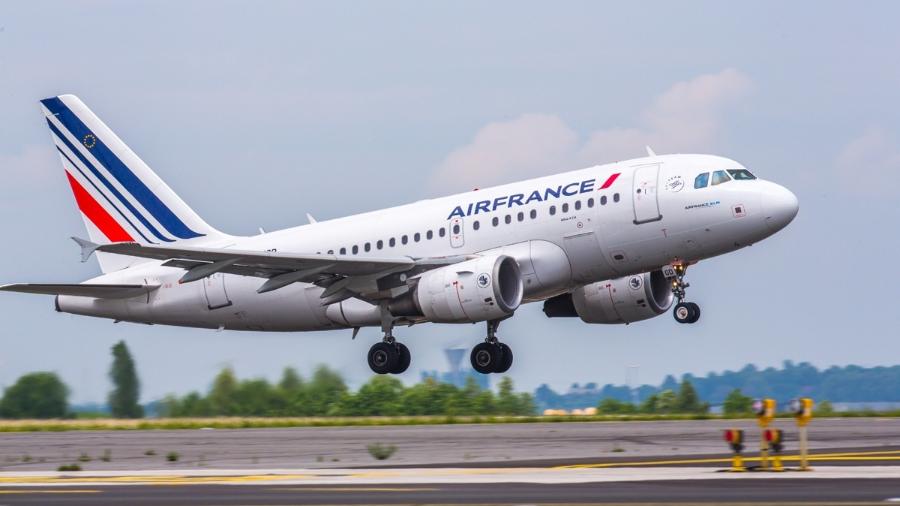 Imagem ilustrativa de avião da Air France: Pilotos brigam durante voo, mas avião não perdeu o controle - Divulgação/Air France
