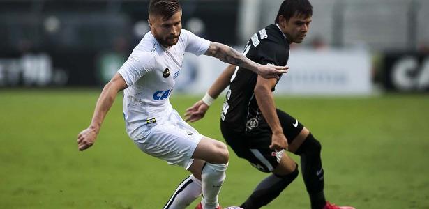Romero está confirmado por Osmar Loss no ataque do Corinthians nesta quarta-feira - Ivan Storti/Santos