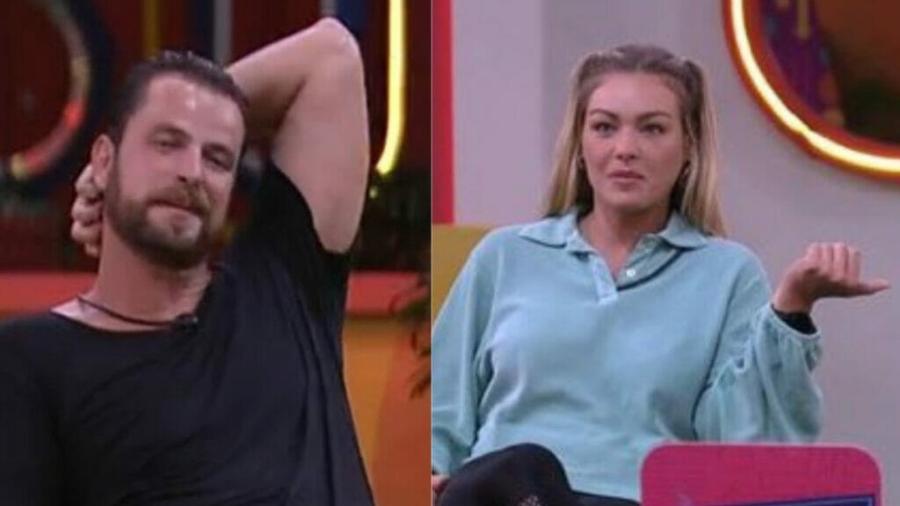 Gustavo e Bárbara (Foto/ Reprodução TV Globo) - Reprodução / Internet