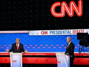 Debate entre Trump e Biden foi visto por 51 milhões na TV, mas não bateu recorde histórico