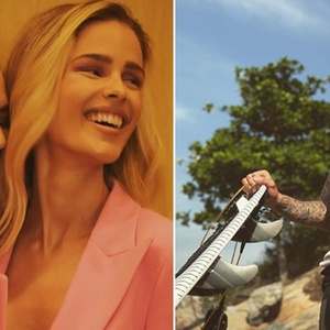 Luiza, Yasmin Brunet e Gabriel Medina (Foto: Reprodução/Instagram)