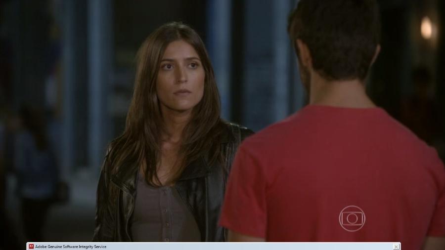 Nat (Maria Joana) e Cobra (Felipe Simas) em Malhação - Sonhos (Reprodução / Globo) - Reprodução / Internet