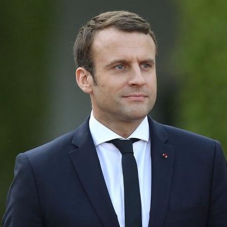 Macron em evento oficial - Getty Images