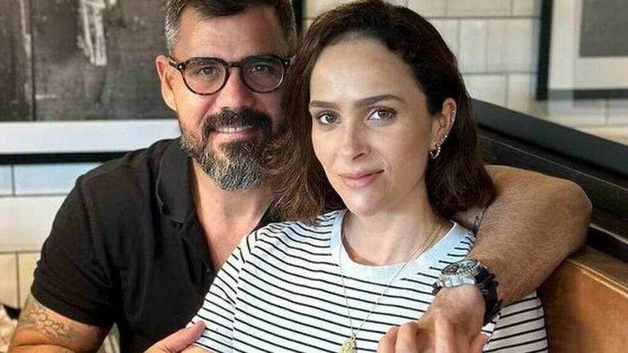 A filha mais nova de Juliano Cazarré e da esposa, Letícia, tem um problema cardíaco