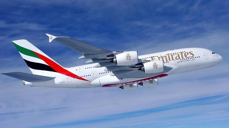 Airbus A380 da Emirates