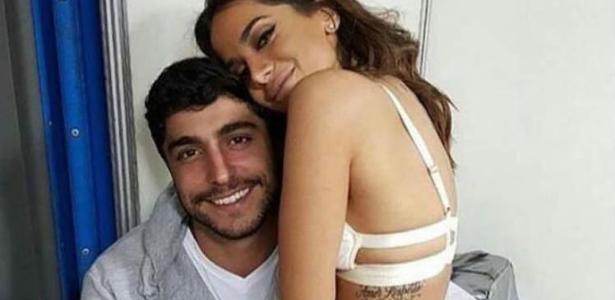 Anitta com o marido, Thiago Magalhães - Reprodução