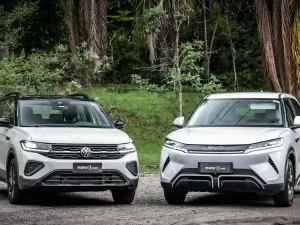 Comparativo VW T-Cross vs. BYD Yuan Plus: chegou a hora do elétrico?