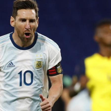 Messi deve atuar pela Argentina no dia 30 de março, diante do Brasil, aqui em Pernambuco. - AGUSTIN MARCARIAN / AFP