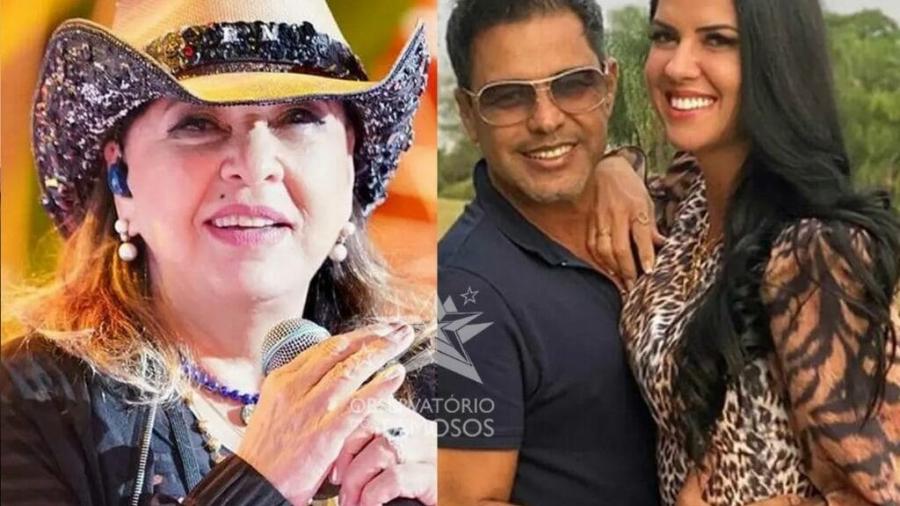 Roberta Miranda, Zezé Di Camargo e Graciele Lacerda