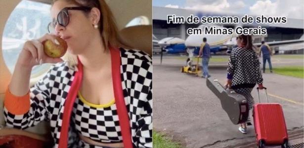Postagem nas redes sociais mostra Marília Mendonça no dia do acidente de avião que resultou na sua morte