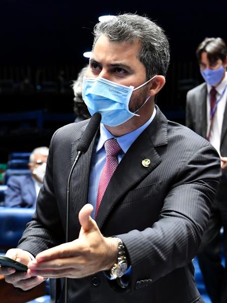 O senador Marcos Rogério (DEM-RO) em pronunciamento no plenário  - Waldemir Barretos/Agência Senado