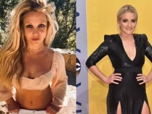Britney Spears voltou a criticar a postura de sua irmã, Jamie Lynn Spears, sobre a omissão nas questões da tutela. (Fotos: Reprodução/Instagram; Getty)