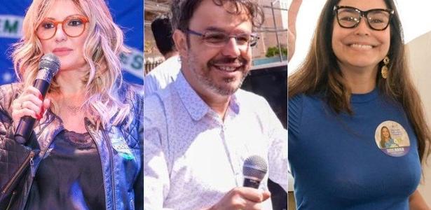 Antonia Fontenelle, Adrilles Jorge e Valéria Monteiro disputaram eleições em 2022