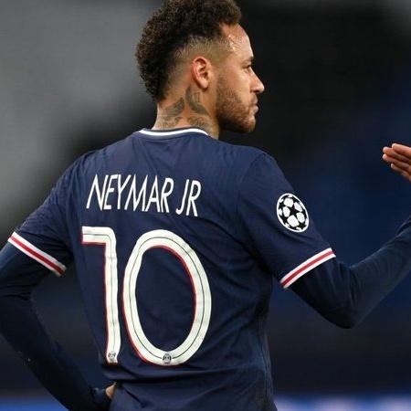 Neymar em ação pelo Paris Saint-Germain - GettyImages