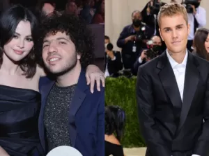 Selena Gomez e Benny Blanco estão noivos desde agosto, mas adiaram anúncio por conta de Justin Bieber, diz site; entenda o caso