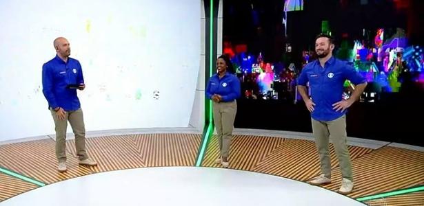 Gutierrez brincou | Telão da Globo para as Olimpíadas dá pane ao vivo: 'Uepa!'