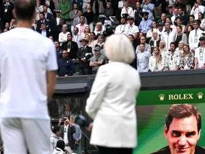 Federer explica ausência na despedida de Murray